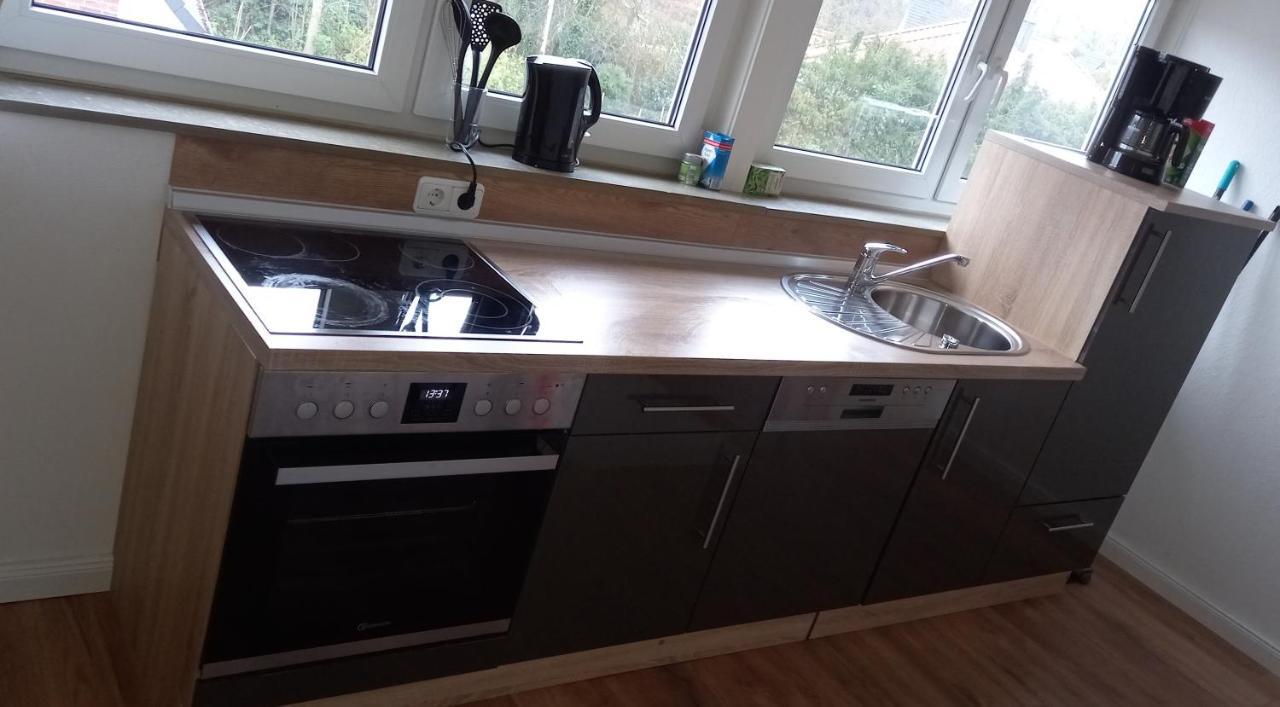 Apartamento Zum Kranichblick Glinstedt Exterior foto