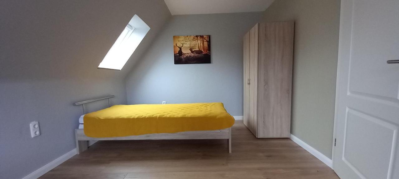 Apartamento Zum Kranichblick Glinstedt Exterior foto