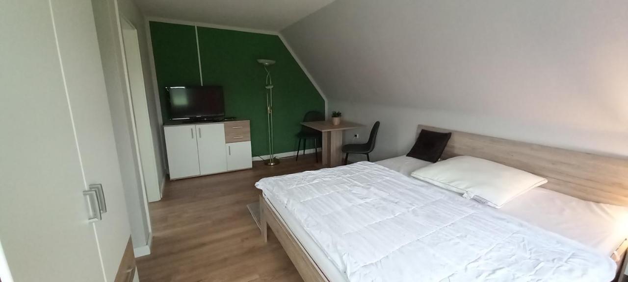 Apartamento Zum Kranichblick Glinstedt Exterior foto