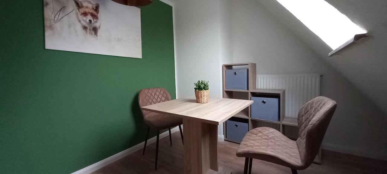 Apartamento Zum Kranichblick Glinstedt Exterior foto